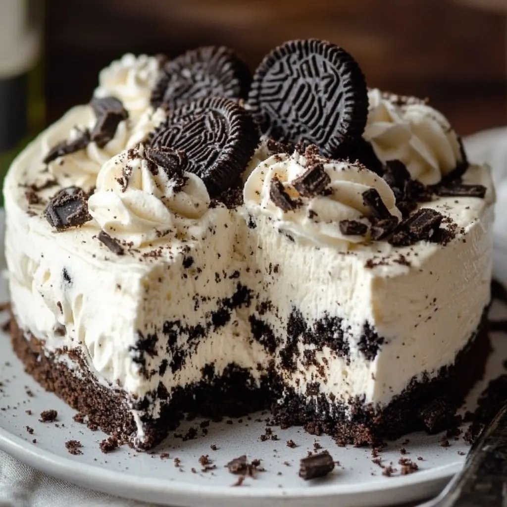 No Bake Oreo Cheesecake