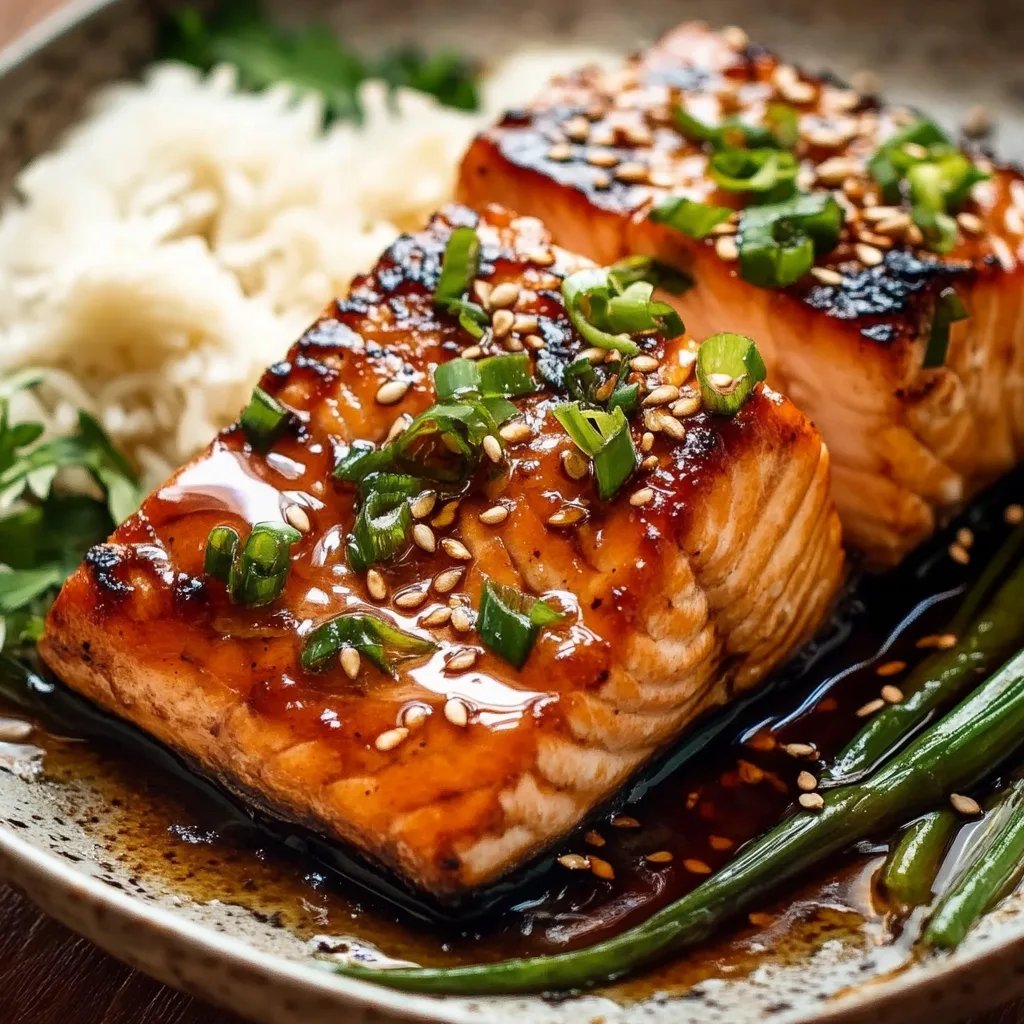 Broiled Miso Salmon