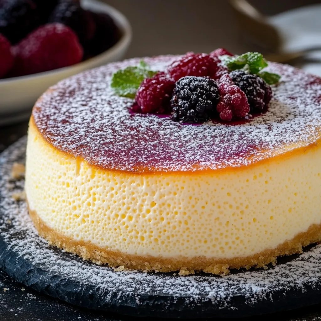 Easy Japanese Cotton Cheesecake Recipe