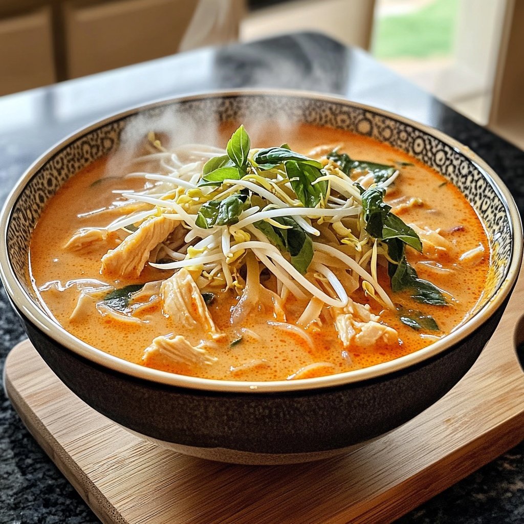 Thai Red Curry Noodle Soup