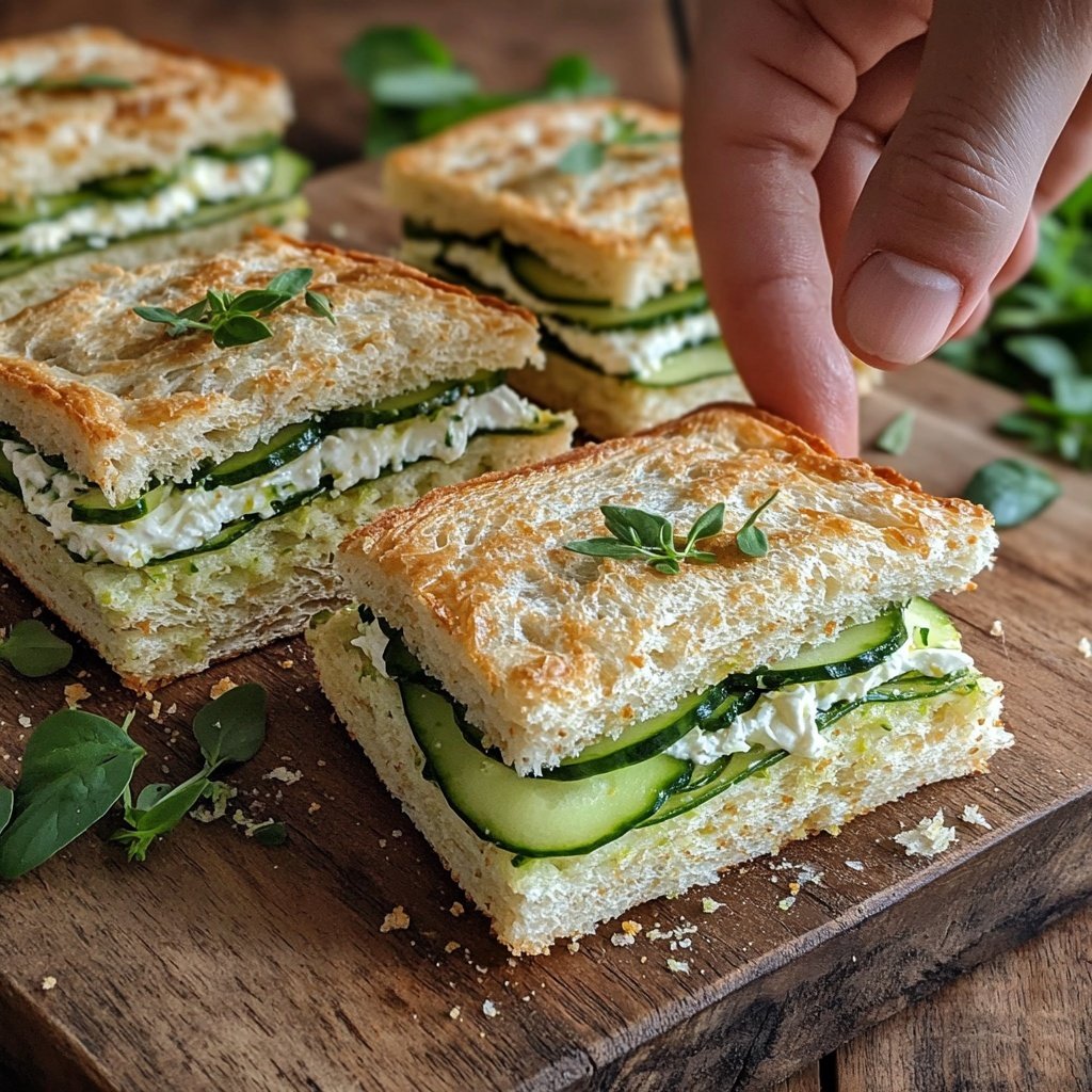 Tea Sandwiches Savory Finger Food Ideas