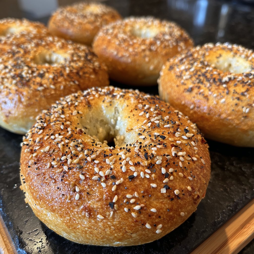 Protein Bagels Boiled And Baked