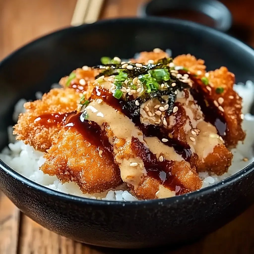 Irresistible Japanese Katsu Bowls with Tonkatsu Sauce