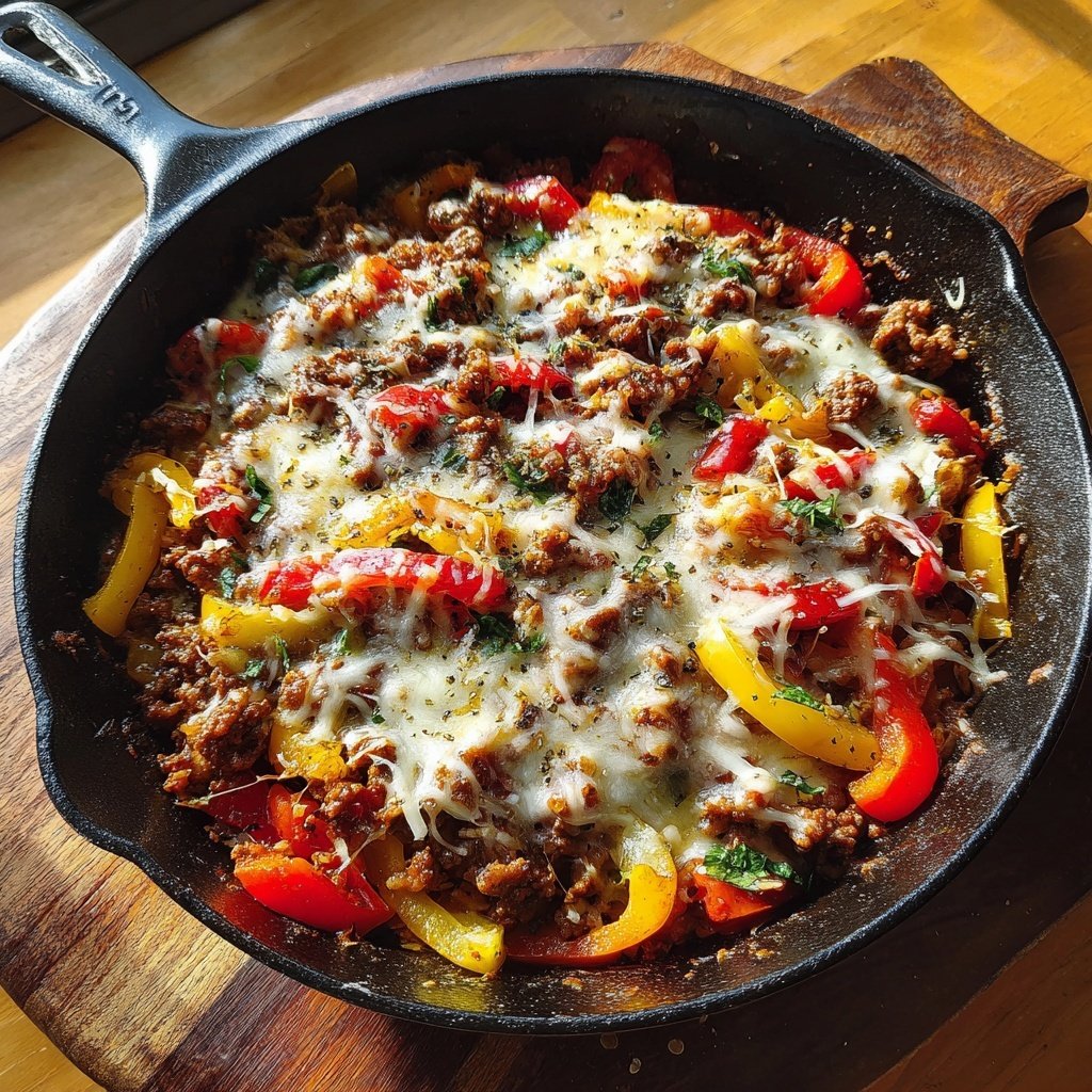 Easy Ground Beef Skillet Dinner