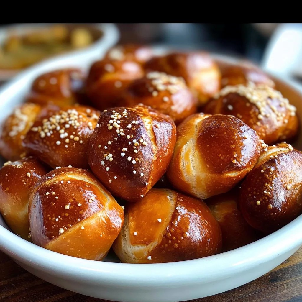 The Best Buttery Soft Pretzel Bites