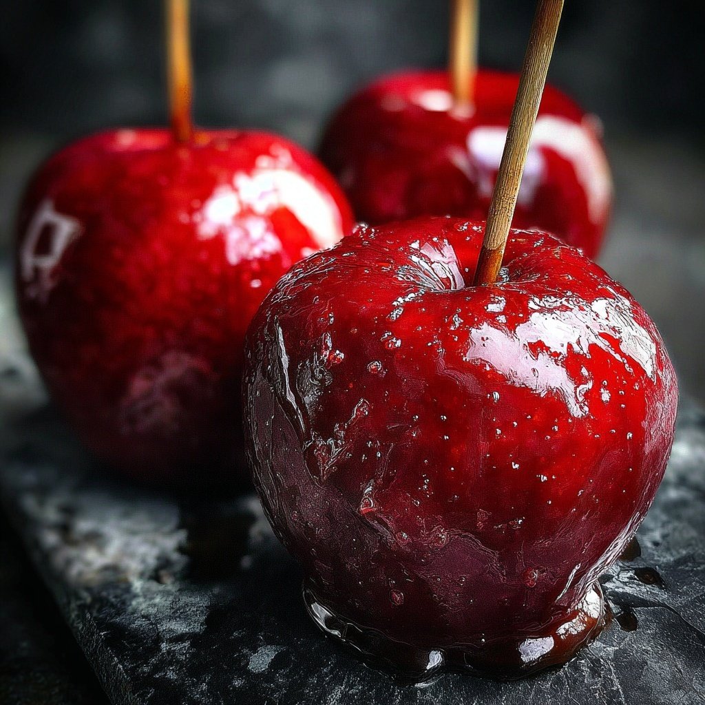Classic Red Candy Apples
