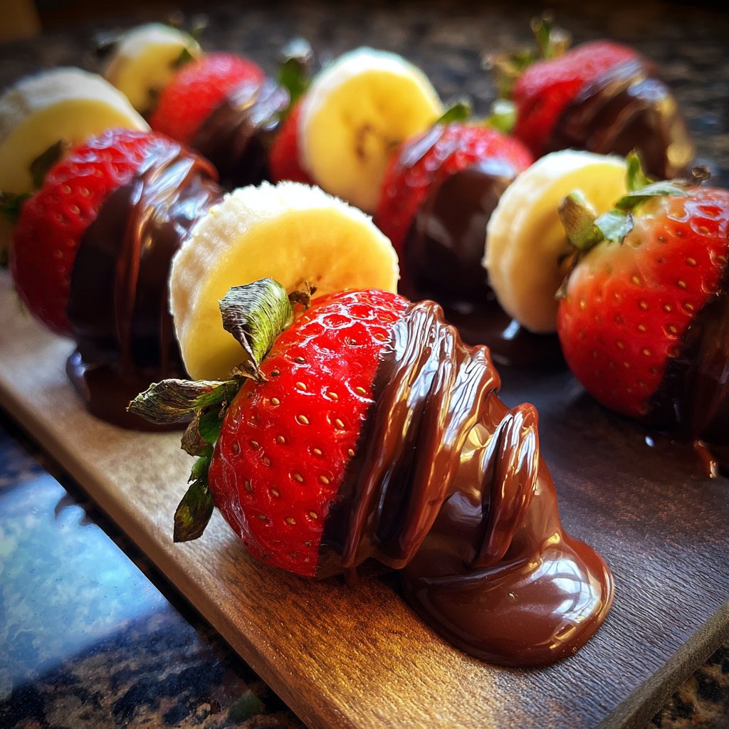 Party Chocolate Dipped Fruit