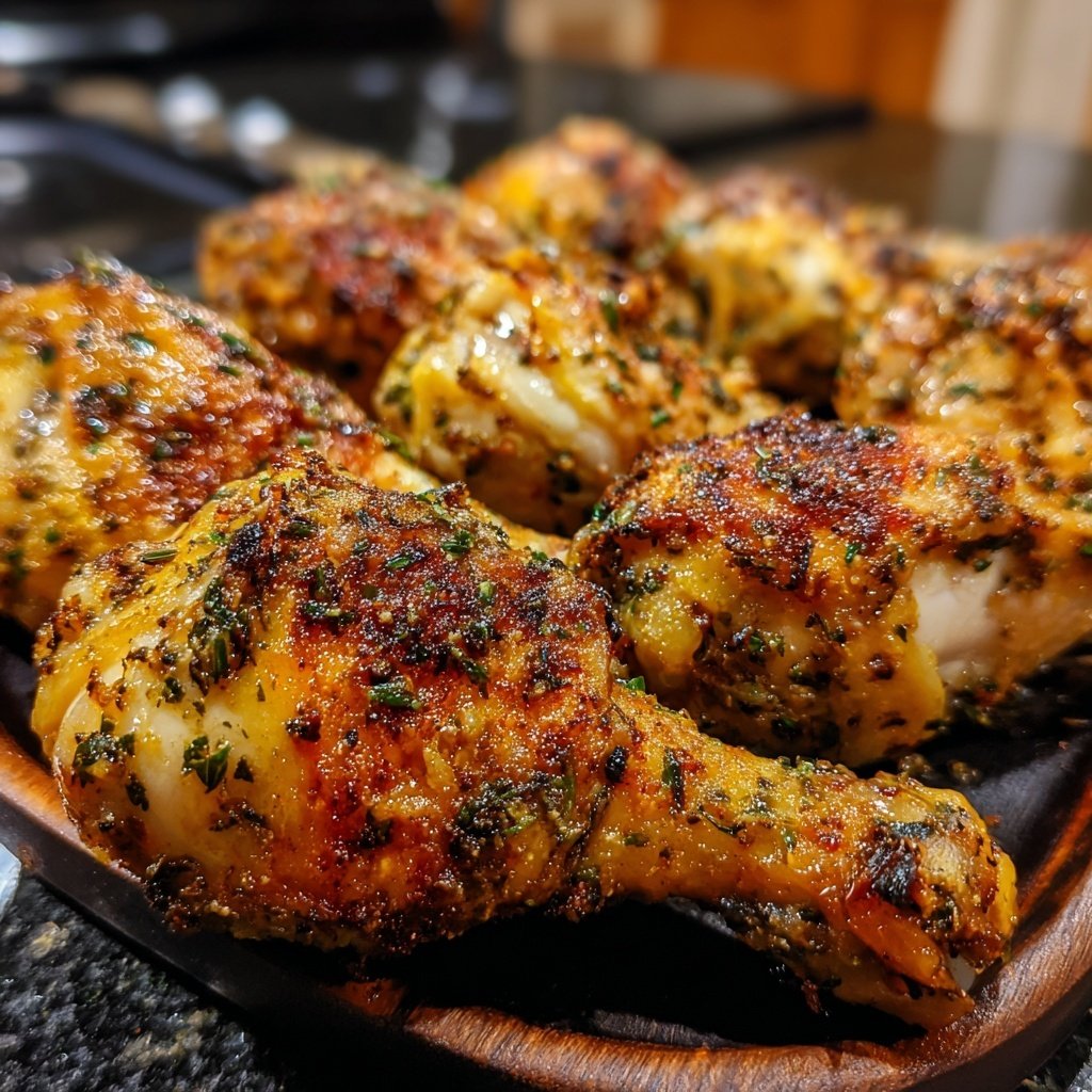 Crispy Oven Baked Chicken Drumsticks
