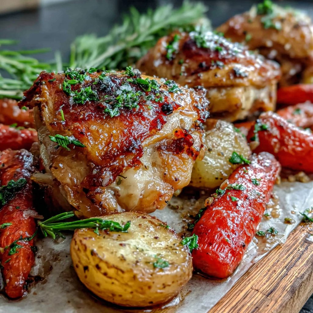 Easy Sheet Pan Dinner With Chicken