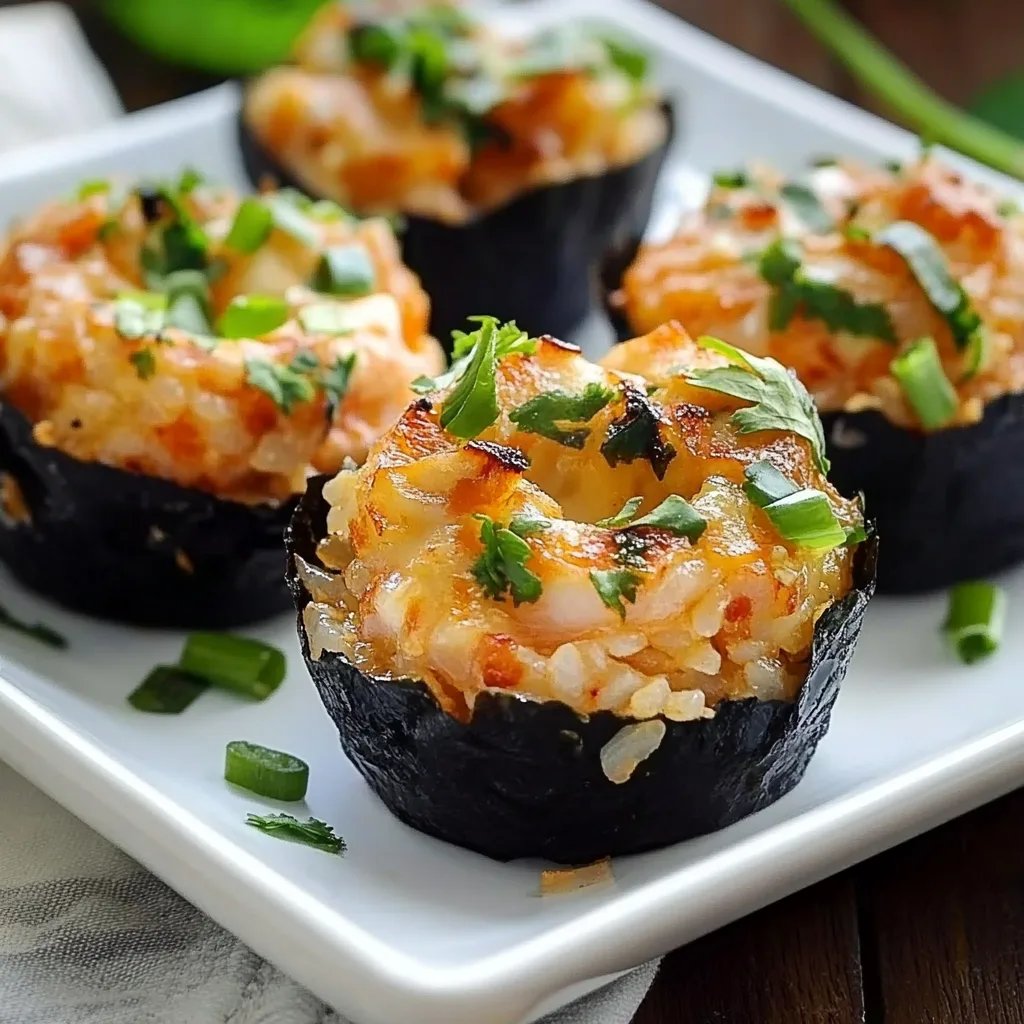 Spicy Salmon Rice Muffins