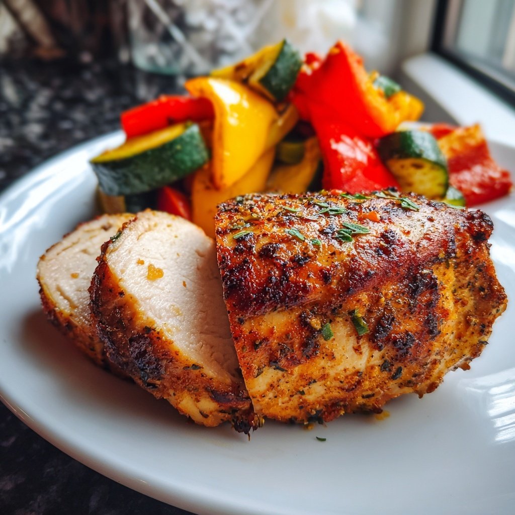 Chicken Breast with Veggies
