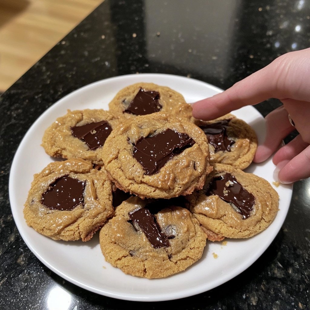 Winter Wonderland Chocolate Chip Cookies
